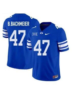 Bear Bachmeier Royal Stitched Vapor Jersey Blue